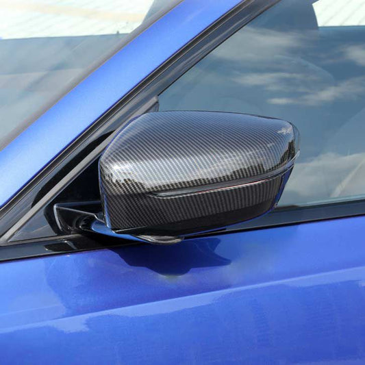 BMW G30 5 Series OEM Style Pre-Preg Carbon Fibre Replacement Mirror Covers 17-23 (LHD)-Carbon Factory