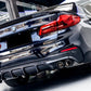 BMW G30 G31 5 Series M Sport Carbon Fibre Rear Diffuser FD Style 17-23-Carbon Factory