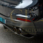 BMW G30 G31 5 Series M Sport Carbon Fibre Rear Diffuser M Performance Style 2 Pcs 17-23-Carbon Factory