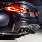 BMW G30 G31 5 Series M Sport F90 M5 V style Carbon Fibre Rear Diffuser 17-23-Carbon Factory