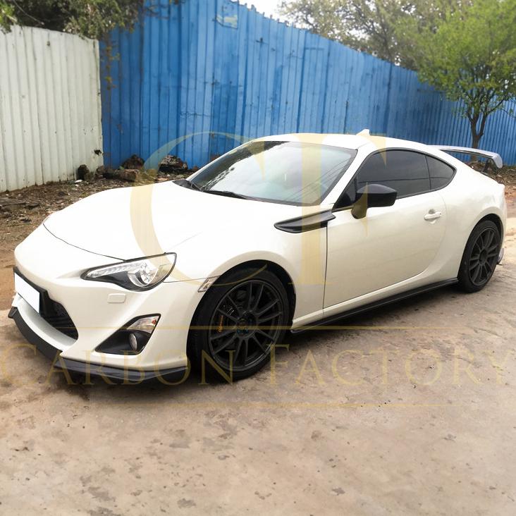 BT Style Carbon Fibre Side Skirts for Toyota GT86 12-20-Carbon Factory