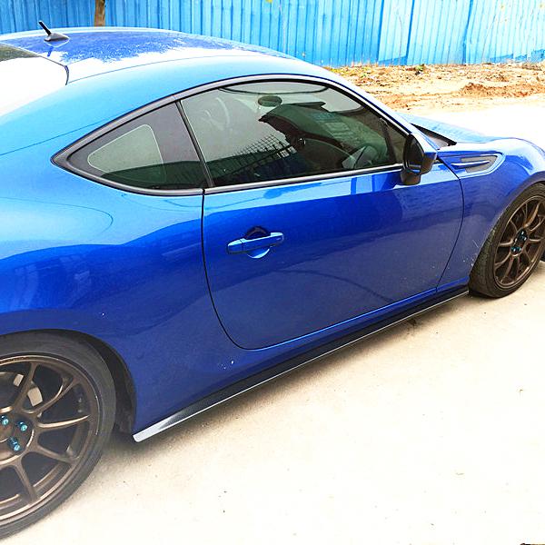 BT Style Carbon Fibre Side Skirts for Toyota GT86 12-20-Carbon Factory