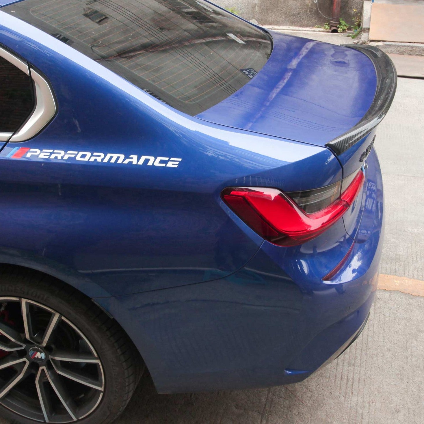 AC Style Pre-Preg Carbon Fibre Boot Spoiler for BMW G20 3 Series G80 M3 G28 i3 19-Present - Carbon Factory