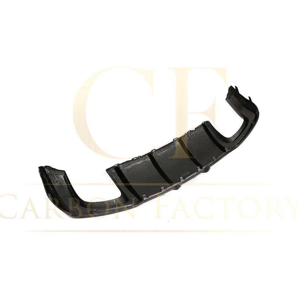 Big Fin Style Carbon Fibre Rear Diffuser for Audi A3 S Line Saloon S3 17-19-Carbon Factory