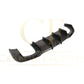 Big Fin Style Carbon Fibre Rear Diffuser for Audi A3 S Line Saloon S3 17-19 - Carbon Factory