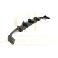 Big Fin Style Carbon Fibre Rear Diffuser for Audi A3 S Line Saloon S3 17-19-Carbon Factory