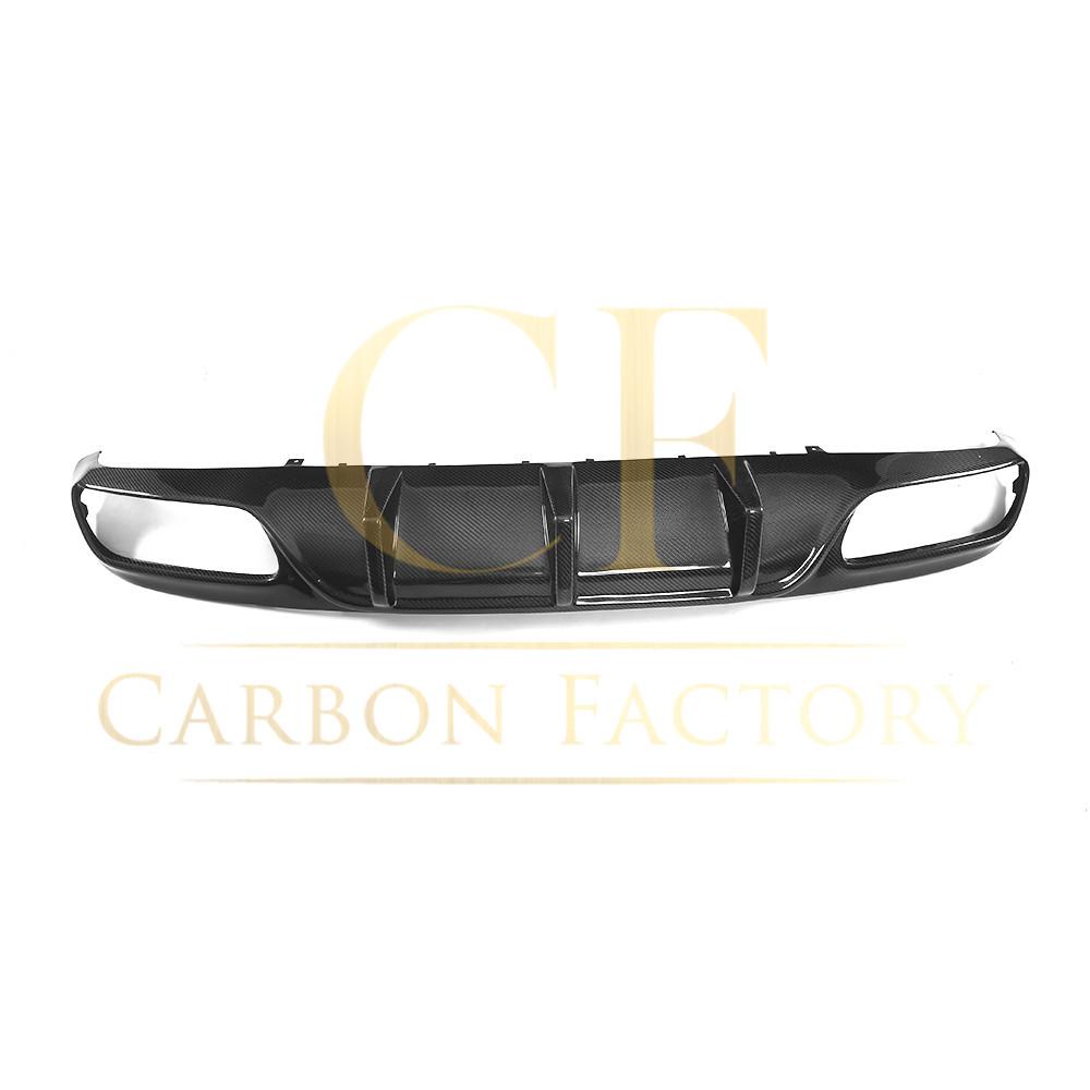 Big Fin Style Carbon Fibre Rear Diffuser for Mercedes W205 C63 2 Door 15-21 - Carbon Factory