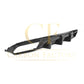 Big Fin Style Carbon Fibre Rear Diffuser for Mercedes W205 C63 2 Door 15-21 - Carbon Factory