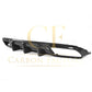 Big Fin Style Carbon Fibre Rear Diffuser for Mercedes W205 C63 2 Door 15-21 - Carbon Factory