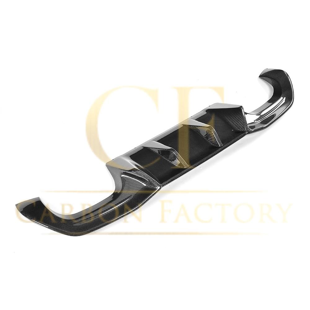 Big Fins Style Carbon Fibre Rear Diffuser for BMW F87 F87C M2 16-21-Carbon Factory