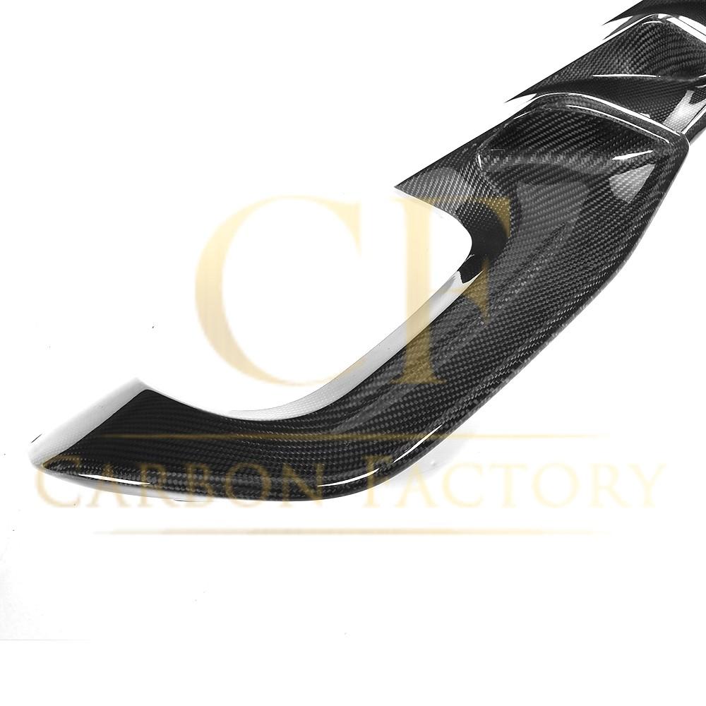 Big Fins Style Carbon Fibre Rear Diffuser for BMW F87 F87C M2 16-21-Carbon Factory