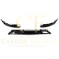 Brabus 1 Style Gloss Black Front Splitter for Mercedes Benz W205 C Class 15-18-Carbon Factory