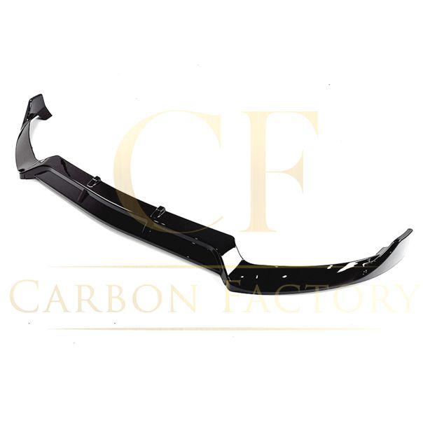 Brabus 1 Style Gloss Black Front Splitter for Mercedes Benz W205 C Class 15-18-Carbon Factory