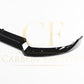 Brabus 1 Style Gloss Black Front Splitter for Mercedes Benz W205 C Class 15-18-Carbon Factory