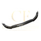 Brabus 2 Style Gloss Black Front Splitter for Mercedes Benz W205 C Class 15-18-Carbon Factory