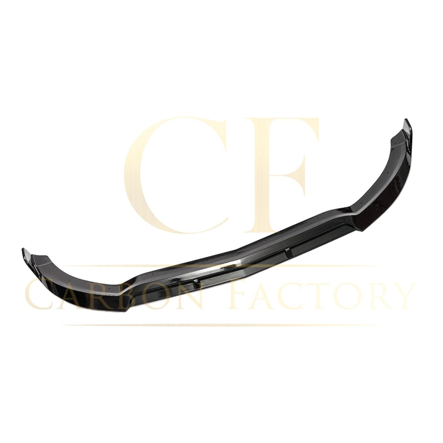 Brabus 2 Style Gloss Black Front Splitter for Mercedes Benz W205 C Class 15-18-Carbon Factory