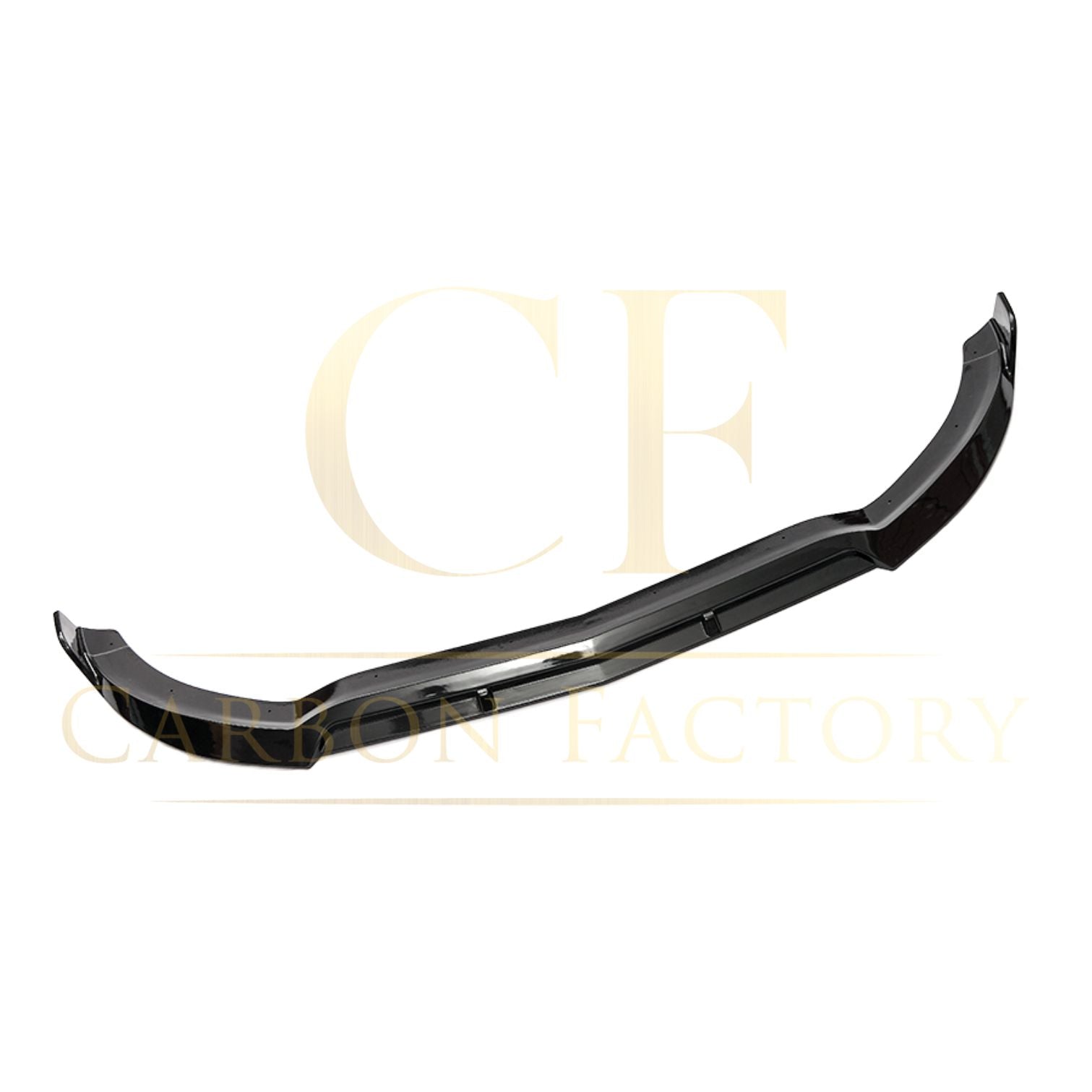 Brabus 2 Style Gloss Black Front Splitter for Mercedes Benz W205 C Class 15-18-Carbon Factory