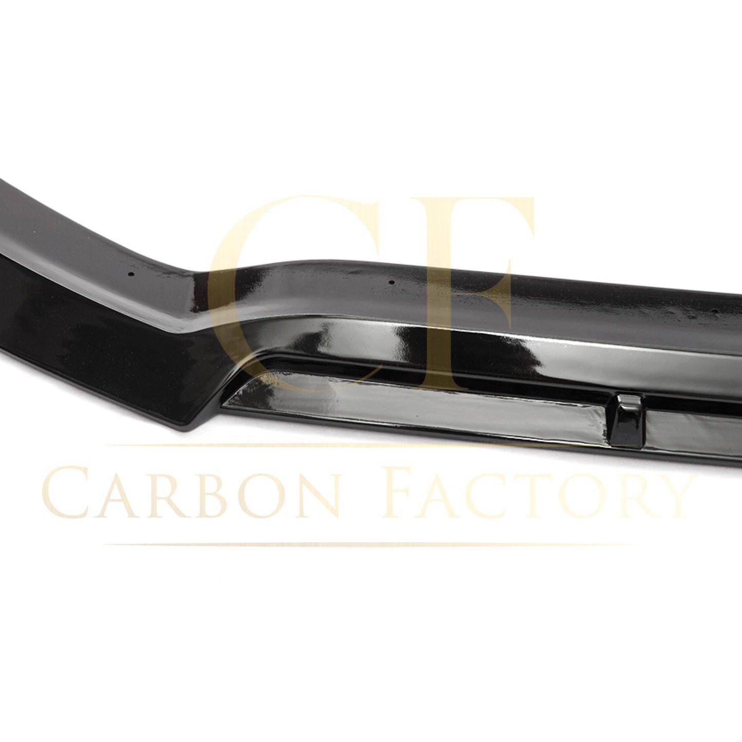 Brabus 2 Style Gloss Black Front Splitter for Mercedes Benz W205 C Class 15-18-Carbon Factory
