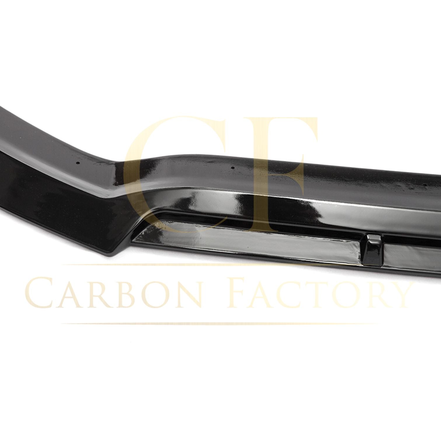 Brabus 2 Style Gloss Black Front Splitter for Mercedes Benz W205 C Class 15-18-Carbon Factory