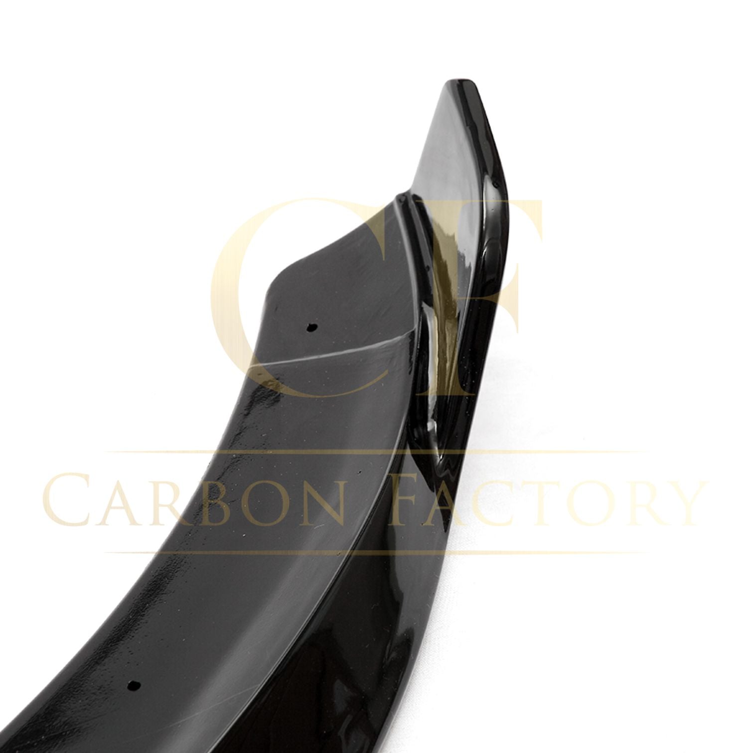 Brabus 2 Style Gloss Black Front Splitter for Mercedes Benz W205 C Class 15-18-Carbon Factory