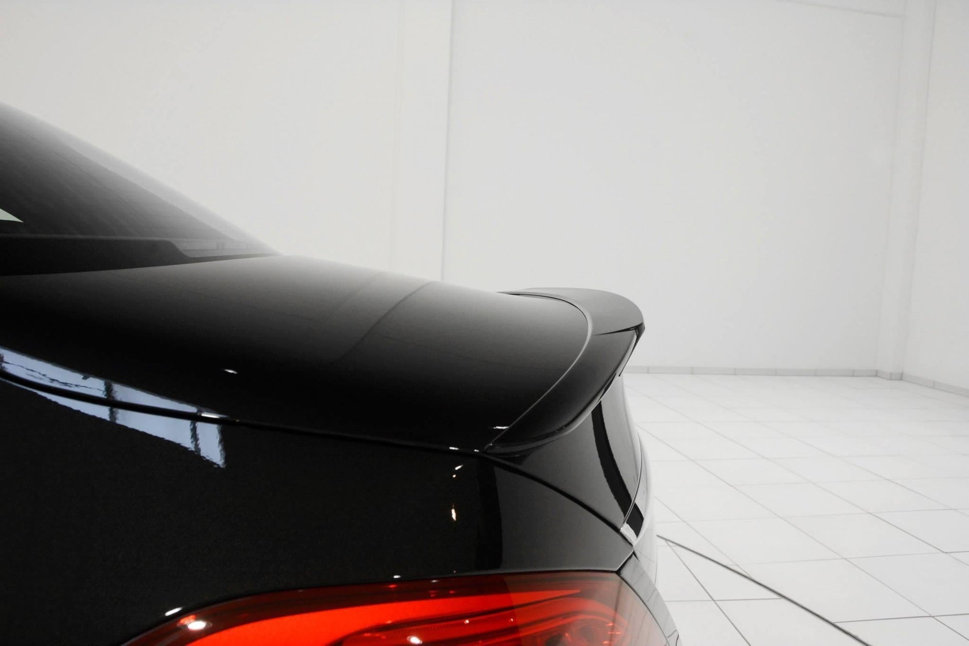 Brabus Style Carbon Fibre Boot Spoiler for Mercedes Benz W205 C Class 15-21-Carbon Factory