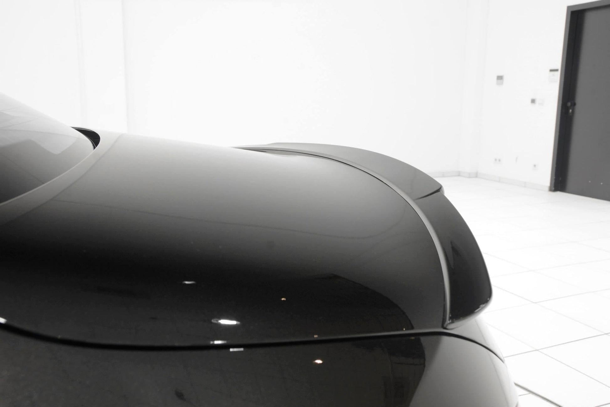 Brabus Style Carbon Fibre Boot Spoiler for Mercedes Benz W205 C Class 15-21-Carbon Factory