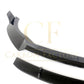 Brabus Style Gloss Black Front Splitter for Mercedes Benz W176 A Class 16-18-Carbon Factory