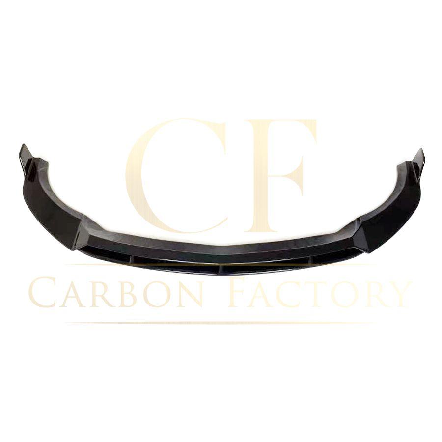 Brabus Style Gloss Black Front Splitter for Mercedes Benz W176 A Class 16-18-Carbon Factory