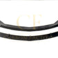 Brabus Style Gloss Black Front Splitter for Mercedes Benz W176 A Class 16-18-Carbon Factory