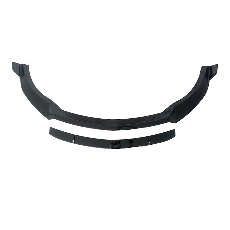 Brabus Style Gloss Black Front Splitter for Mercedes Benz W176 A Class 16-18-Carbon Factory