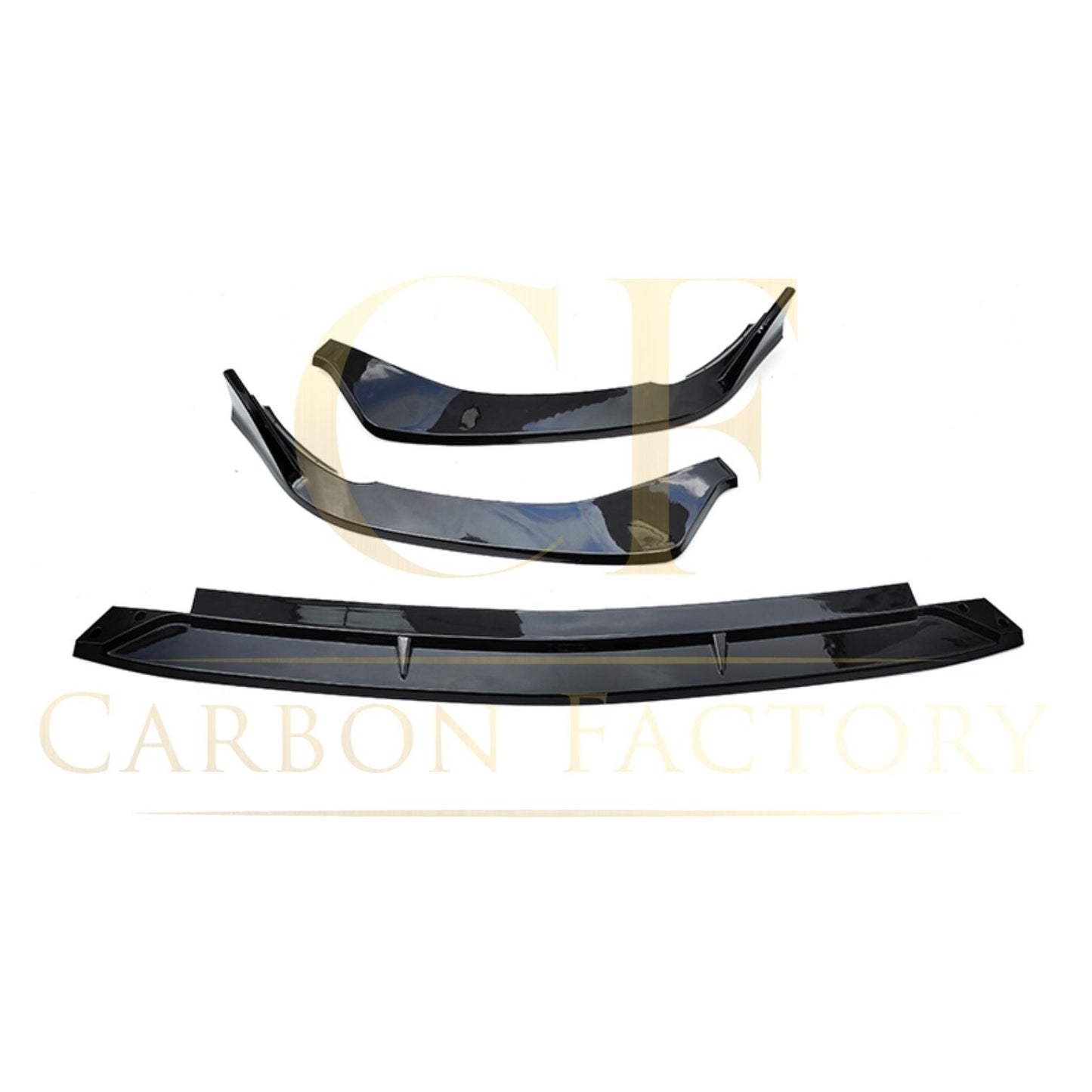 Brabus Style Gloss Black Front Splitter for Mercedes Benz W206 C Class 22-Present-Carbon Factory