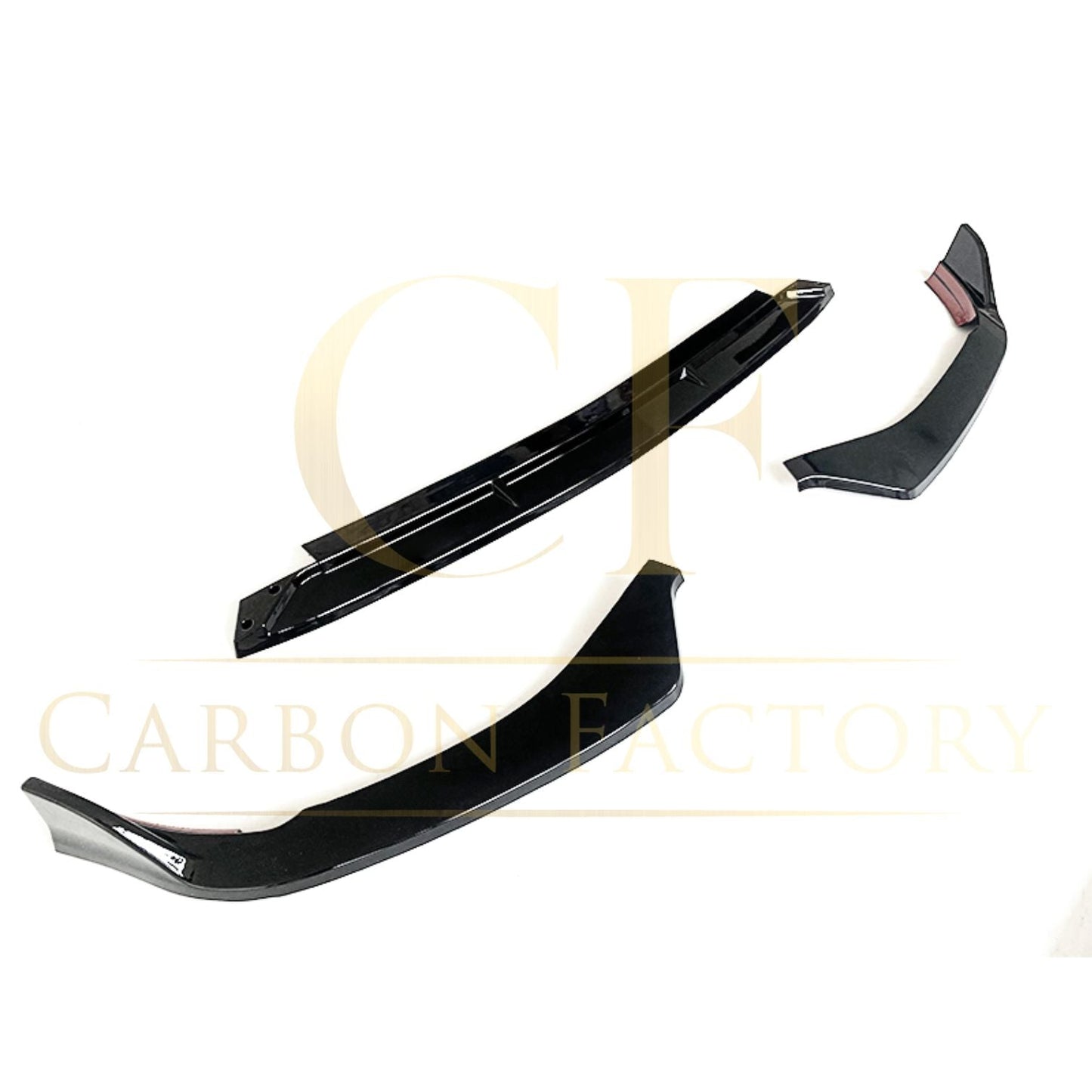 Brabus Style Gloss Black Front Splitter for Mercedes Benz W206 C Class 22-Present-Carbon Factory