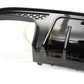 Brabus Style Gloss Black Rear Diffuser & Exhaust Tips for Mercedes Benz W205 C Class & C63 Saloon 15-21-Carbon Factory