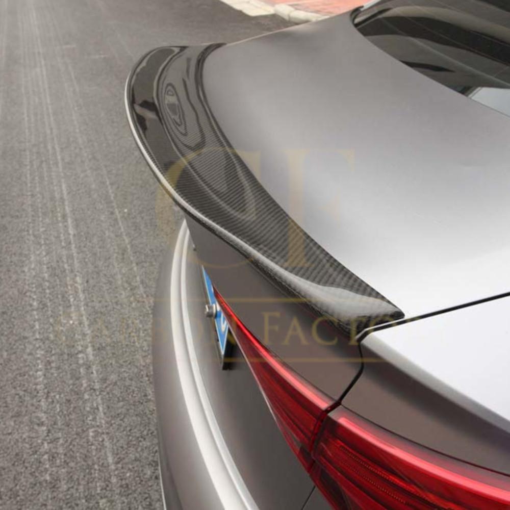 C Style Carbon Fibre Boot Spoiler for Audi A3 S3 RS3 Saloon 13-20-Carbon Factory