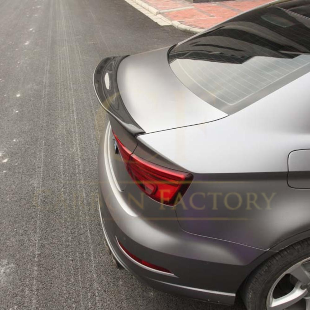 C Style Carbon Fibre Boot Spoiler for Audi A3 S3 RS3 Saloon 13-20-Carbon Factory