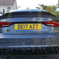 C Style Carbon Fibre Boot Spoiler for Audi A3 S3 RS3 Saloon 13-20-Carbon Factory