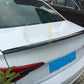 C Style Carbon Fibre Boot Spoiler for Audi A4 S4 B9 16-22-Carbon Factory