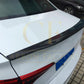 C Style Carbon Fibre Boot Spoiler for Audi A4 S4 B9 16-22-Carbon Factory