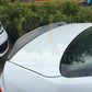 C Style Carbon Fibre Boot Spoiler for Audi A4 S4 B9 16-22-Carbon Factory