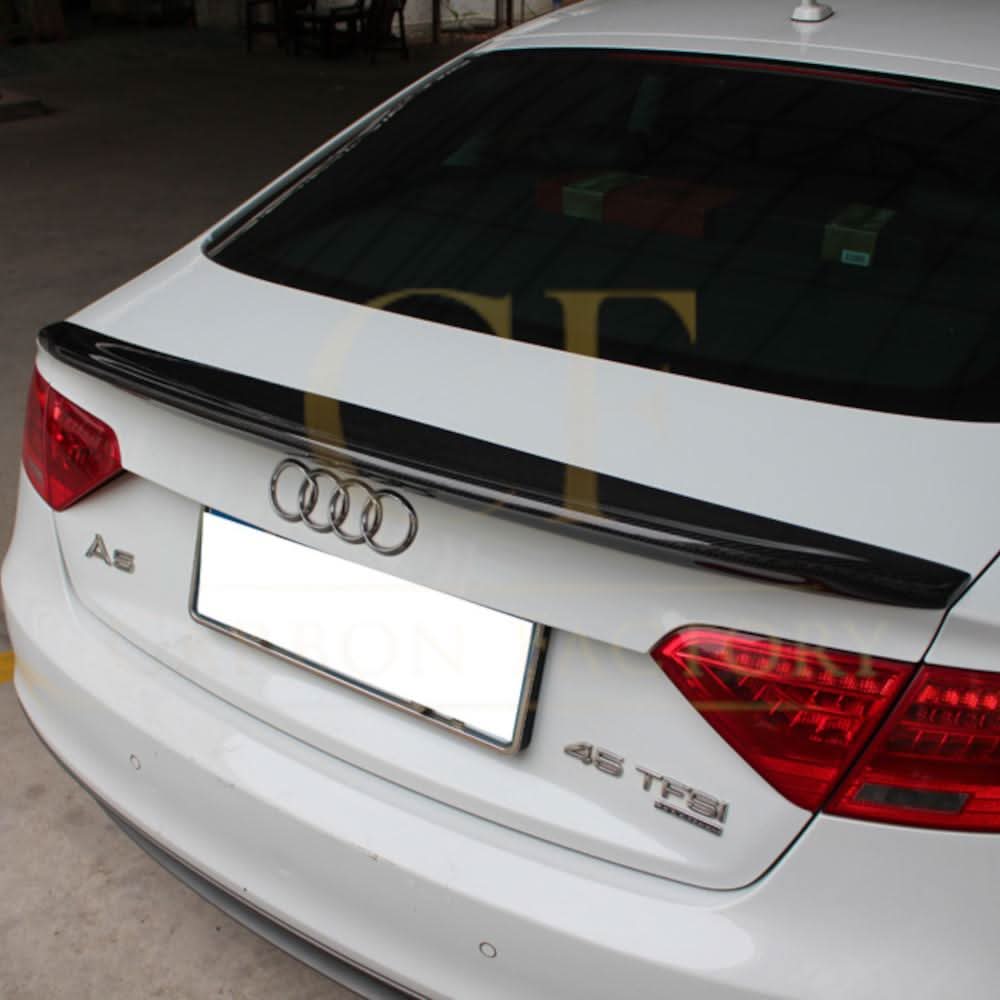C Style Carbon Fibre Boot Spoiler for Audi B8 B8.5 A5 07-16 - Carbon Factory