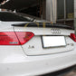 C Style Carbon Fibre Boot Spoiler for Audi B8 B8.5 A5 07-16-Carbon Factory