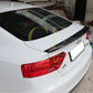 C Style Carbon Fibre Boot Spoiler for Audi B8 B8.5 A5 07-16-Carbon Factory