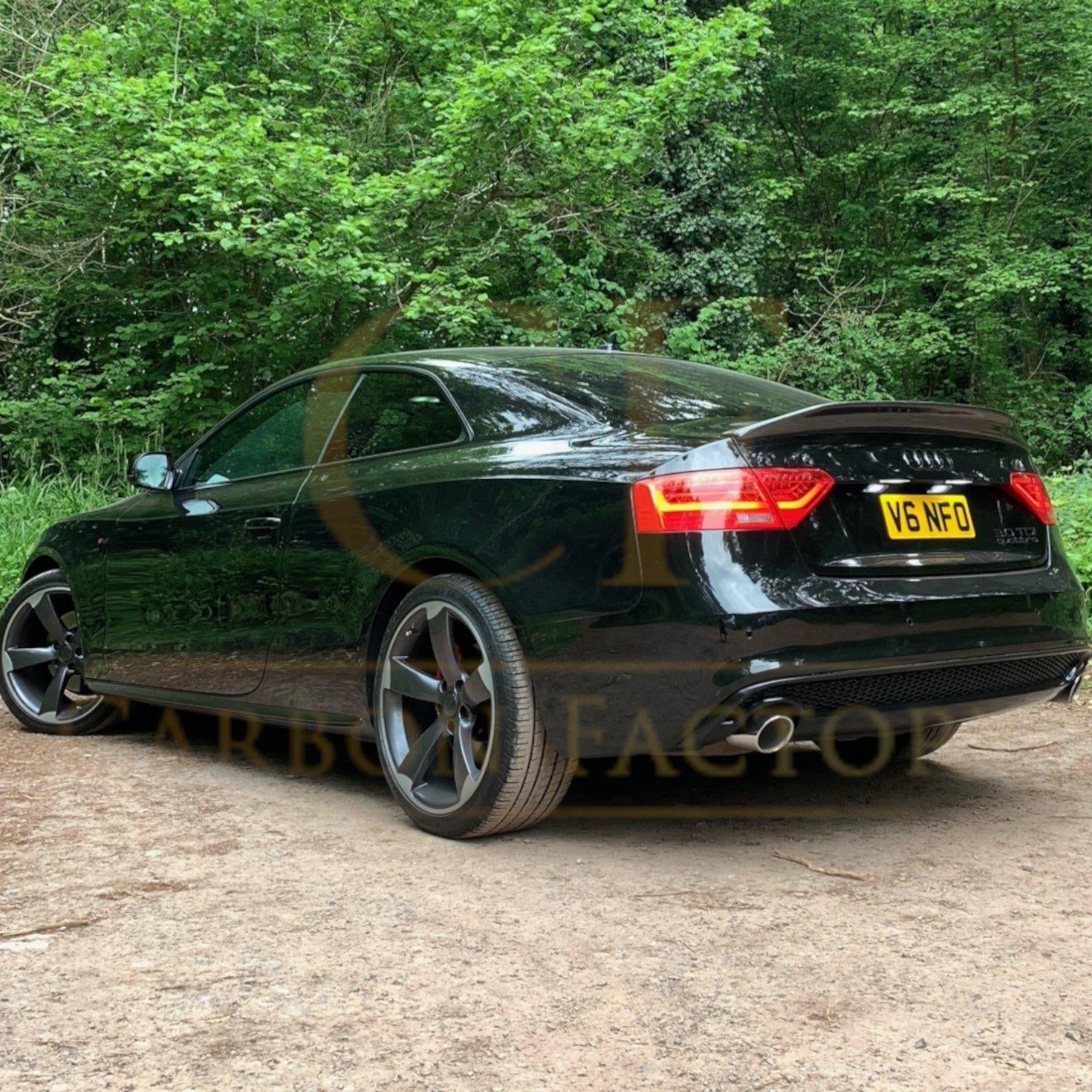 C Style Carbon Fibre Boot Spoiler for Audi B8 B8.5 A5 07-16 - Carbon Factory