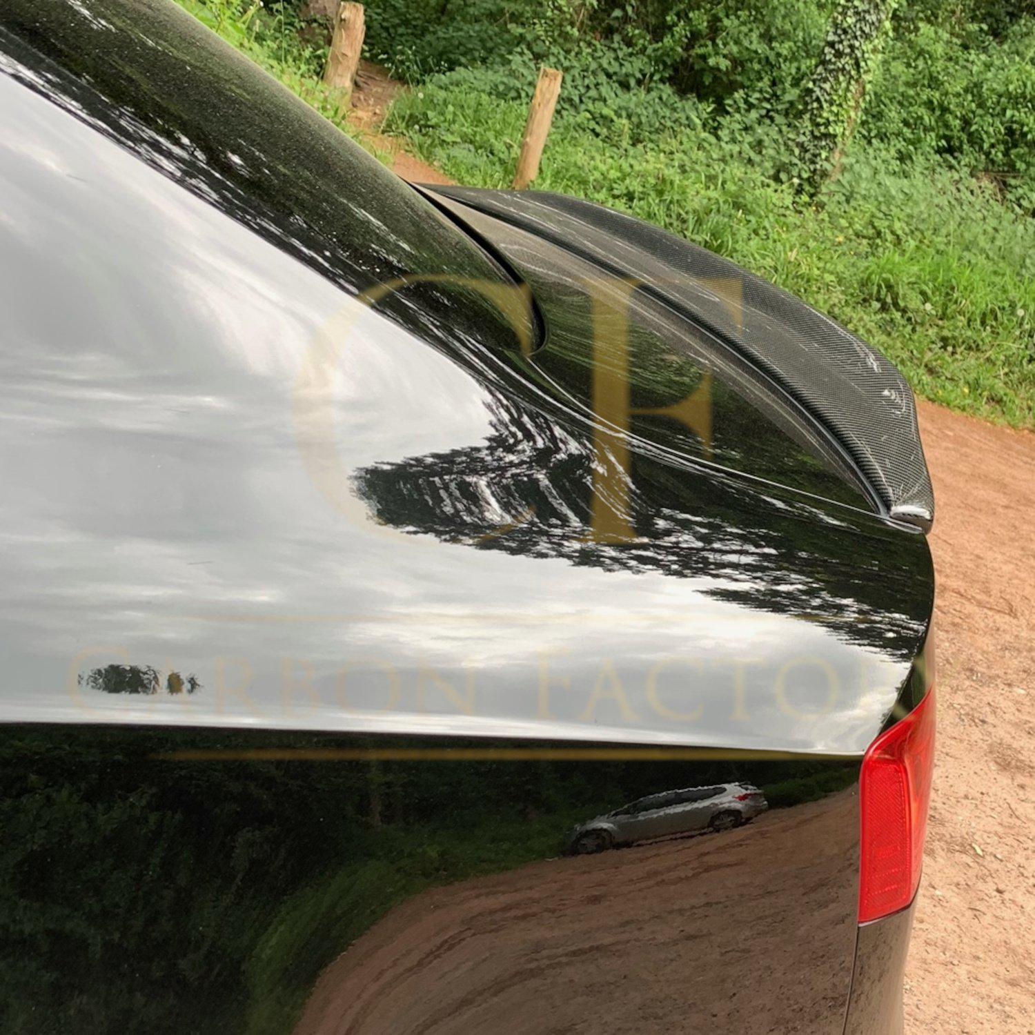C Style Carbon Fibre Boot Spoiler for Audi B8 B8.5 A5 07-16-Carbon Factory
