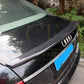 C Style Carbon Fibre Boot Spoiler for Audi C6 A6 04-11-Carbon Factory
