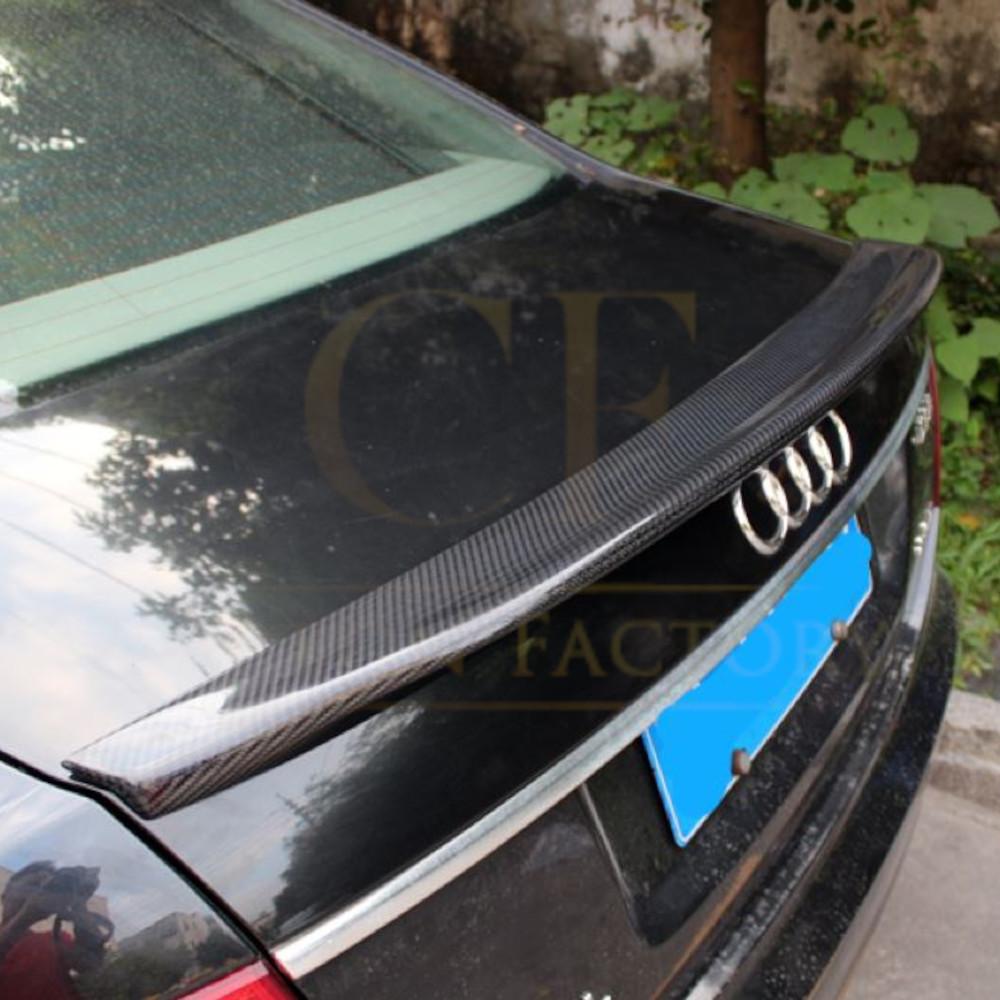 C Style Carbon Fibre Boot Spoiler for Audi C6 A6 04-11-Carbon Factory