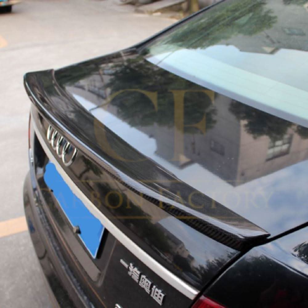 C Style Carbon Fibre Boot Spoiler for Audi C6 A6 04-11 - Carbon Factory