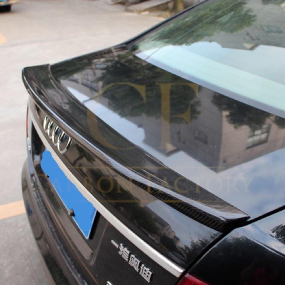 C Style Carbon Fibre Boot Spoiler for Audi C6 A6 04-11-Carbon Factory