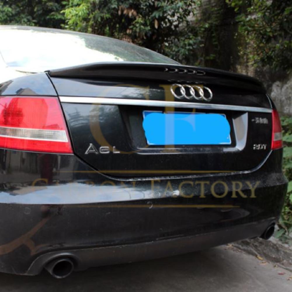 C Style Carbon Fibre Boot Spoiler for Audi C7 A6 12-18-Carbon Factory