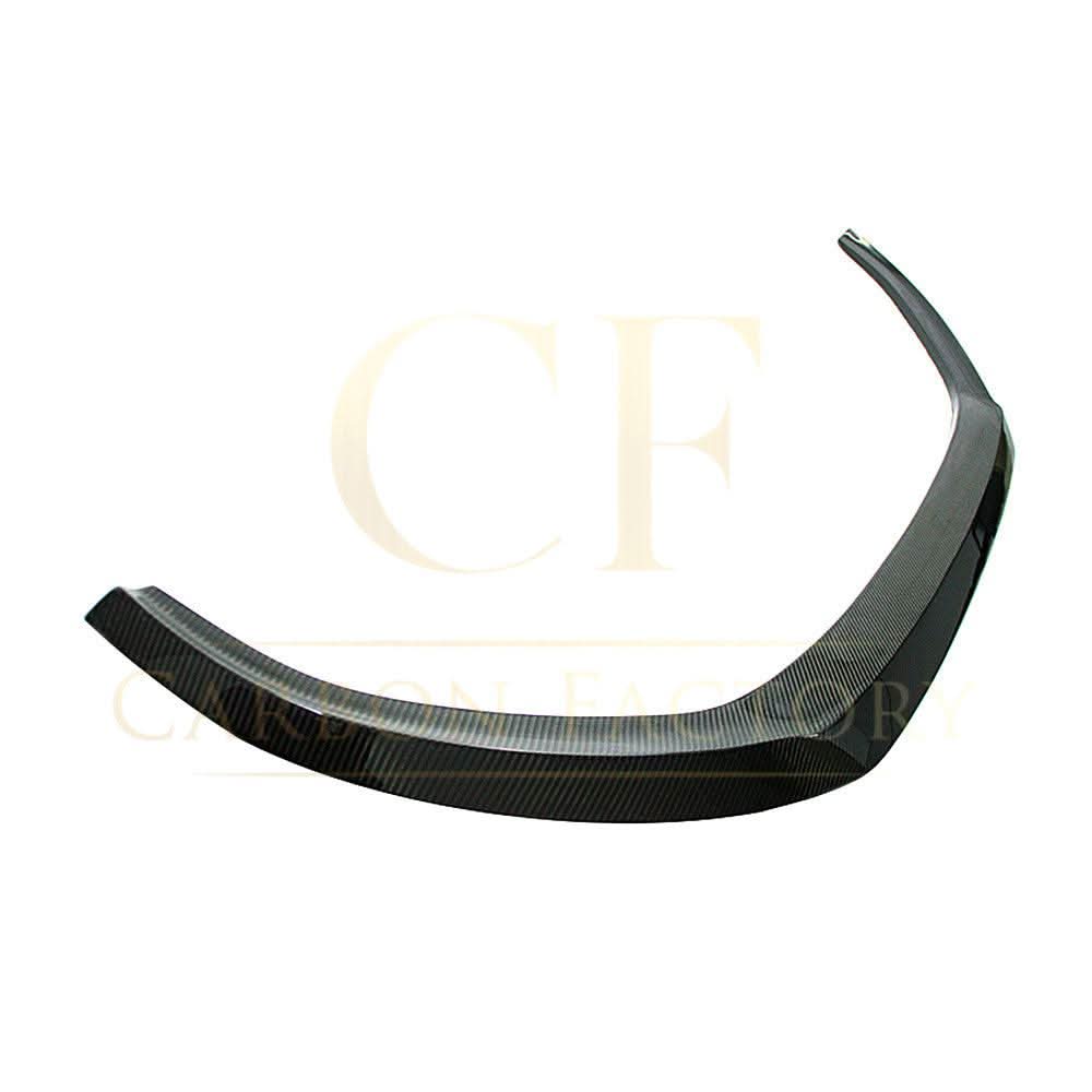 C Style Carbon Fibre Front Splitter for Audi A3 Hatchback Non S Line 17-19 - Carbon Factory